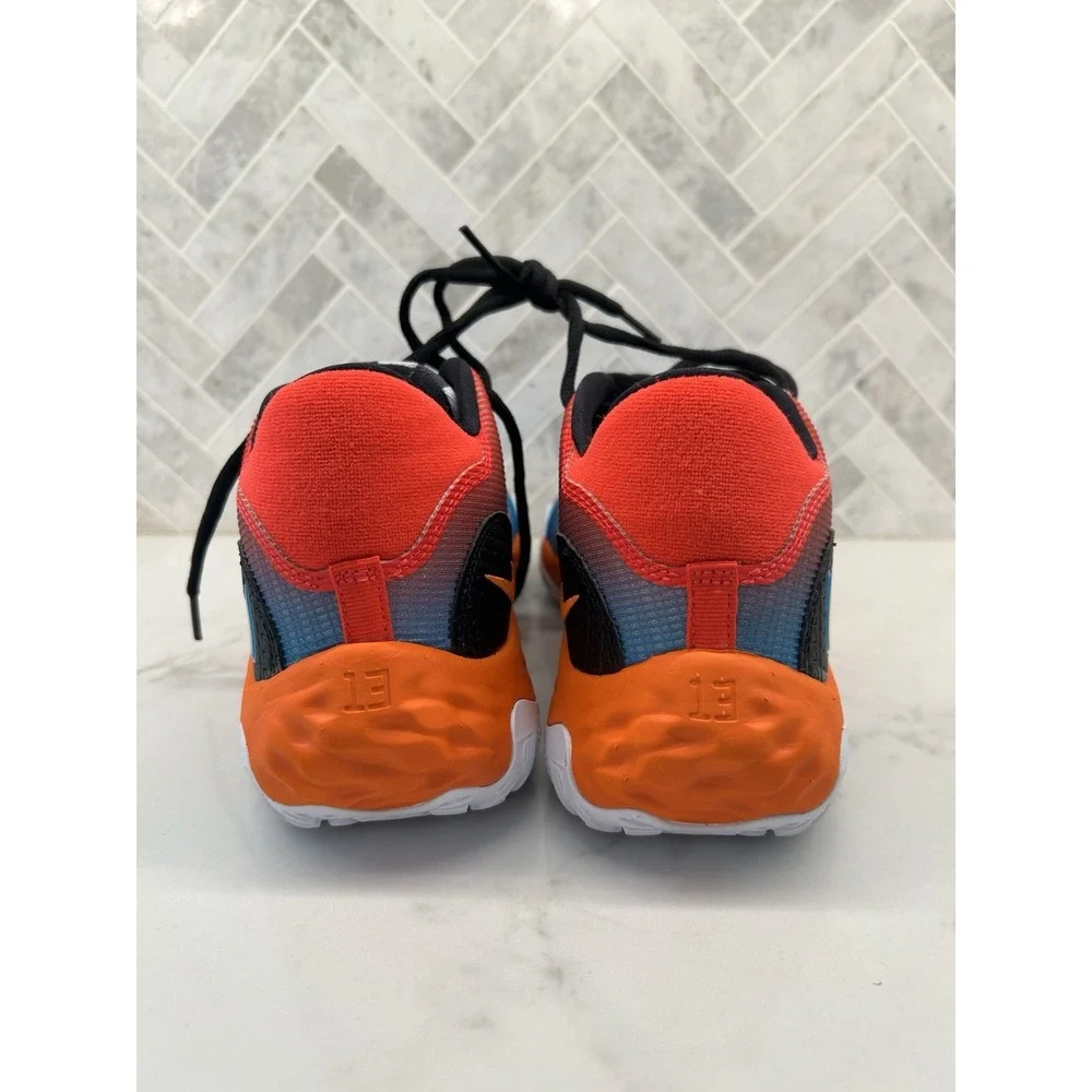 Nike PG 6 NRG Hot Wheels DH8446-400 Laser Blue Orange Sneakers Shoes Mens Size 8